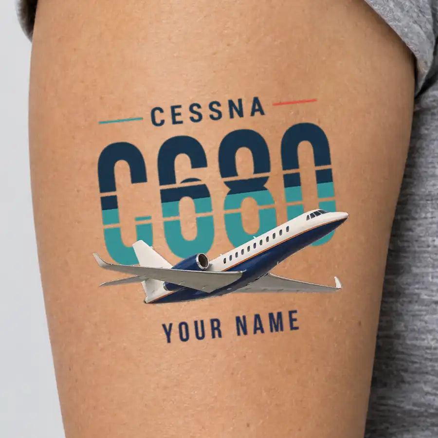 Cessna Citation Sovereign+ - Tattoo - Original + Name