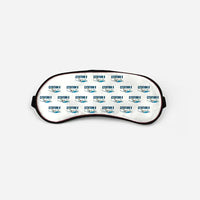 Thumbnail for Cessna Citation X+ - Cartoon Pattern - Sleep Mask - White