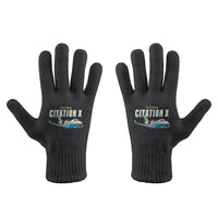 Thumbnail for Cessna Citation X+ - Gloves - Full - Cartoon - Black