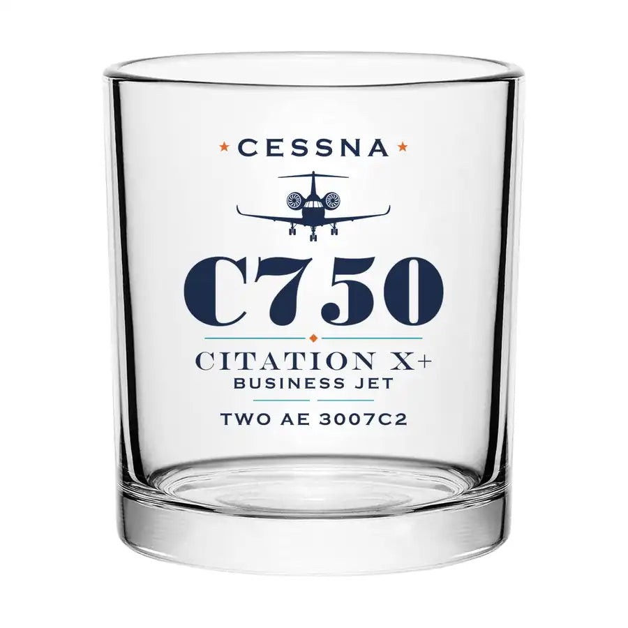 Cessna Citation X+ - Heritage - Special Whiskey Glass