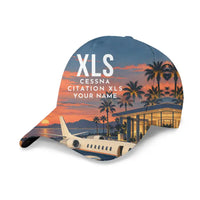 Thumbnail for Cessna Citation XLS 3D All-Over Print Clothing - Cap - 3D + Name