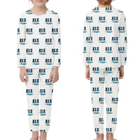 Thumbnail for Cessna Citation XLS - Children Pajamas - Cartoon Pattern - White