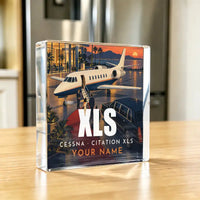 Thumbnail for Cessna Citation XLS - Crystal Ornament - 3D + Name - Kitchen