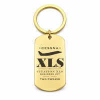 Thumbnail for Cessna Citation XLS - Key Chain - Heritage - Gold