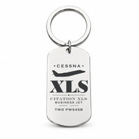 Thumbnail for Cessna Citation XLS - Key Chain - Heritage - Silver