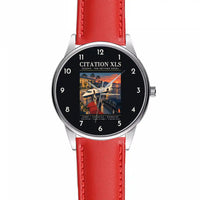 Thumbnail for Cessna Citation XLS - Poster - Leather Strap - Red Leather Strap