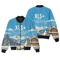 Thumbnail for Cessna Citation XLSPlus 3D All-Over Print Clothing - Bomber Jacket - 3D + Name