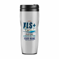 Thumbnail for Cessna Citation XLSPlus - Cartoon + Name - Plastic (No Holder) - Light Gray