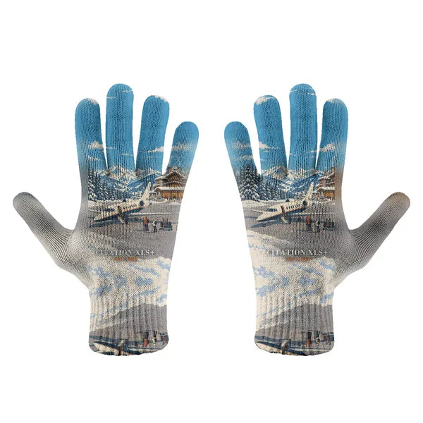 Cessna Citation XLSPlus - Gloves - Full - 3D + Name - Full Print