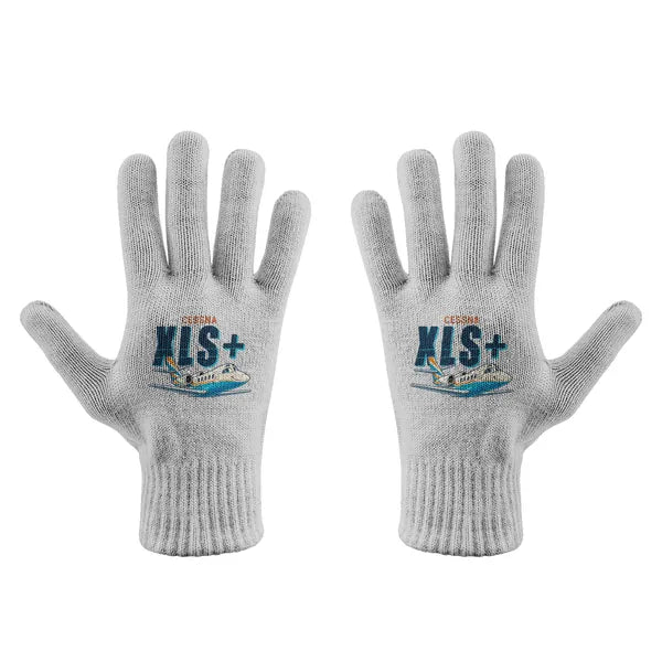 Cessna Citation XLSPlus - Gloves - Full - Cartoon - Light Gray
