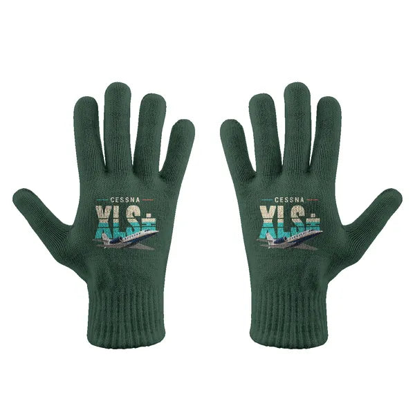 Cessna Citation XLSPlus - Gloves - Full - Original - Dark Green