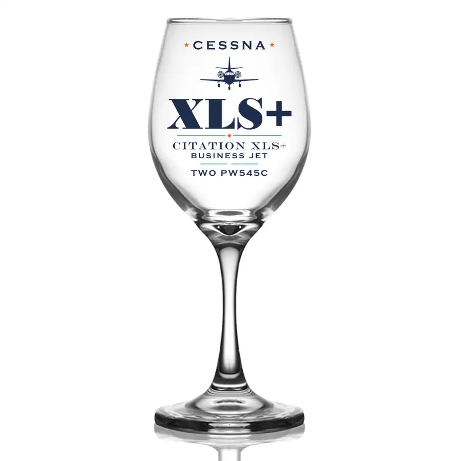 Cessna Citation XLSPlus - Heritage - Wine Glass