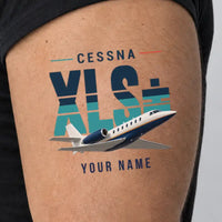 Thumbnail for Cessna Citation XLSPlus - Tattoo - Original + Name - Man