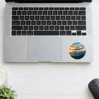 Thumbnail for Cessna T207A Stationair 8 - 3D + Name - Circle Sticker - Laptop