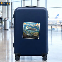 Thumbnail for Cessna T210N Centurion - 3D - Square Sticker - Suitcase