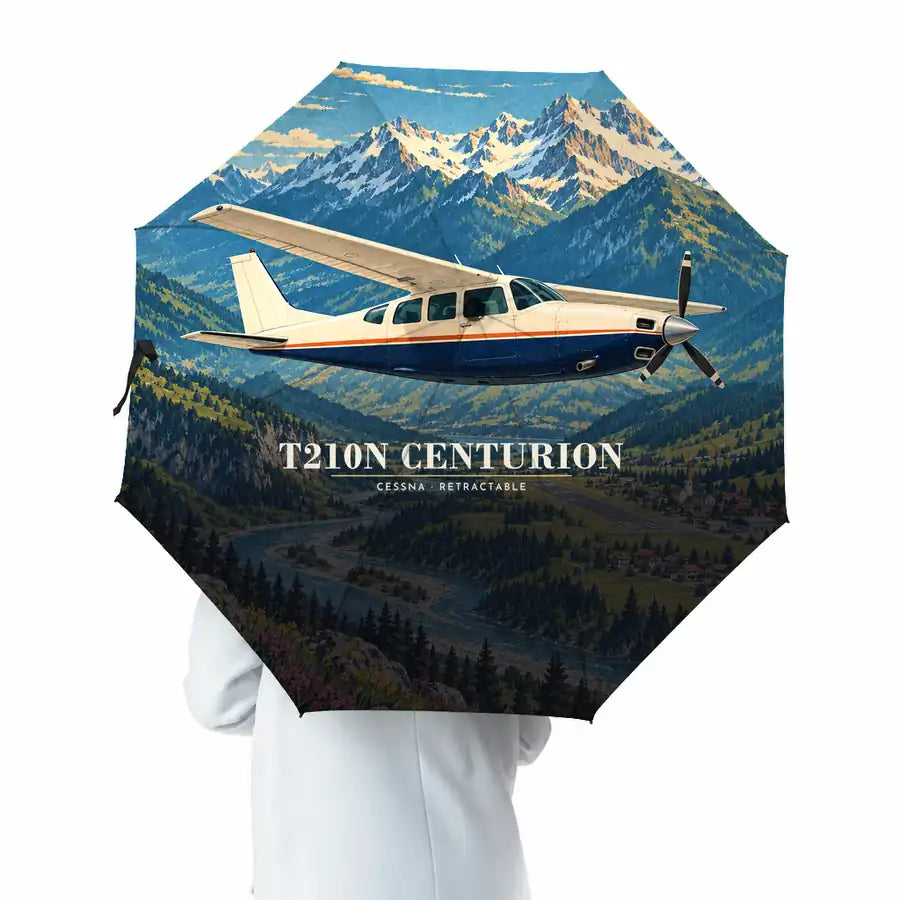 Cessna T210N Centurion - 3D - Umbrella
