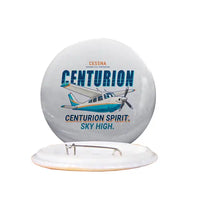 Thumbnail for Cessna T210N Centurion - Cartoon - Pin - Light Gray