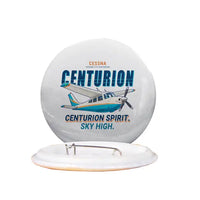 Thumbnail for Cessna T210N Centurion - Cartoon - Pin - White