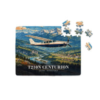 Thumbnail for Cessna T210N Centurion - Horizontal + Text - Canvas Puzzle