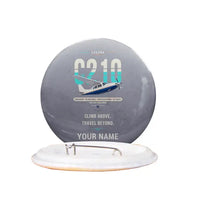 Thumbnail for Cessna T210N Centurion - Original + Name - Pin - Gray