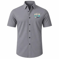 Thumbnail for Cessna T210N Centurion - Short Sleeve Shirt - Original - Gray