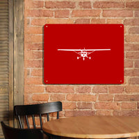 Thumbnail for Cessna 172 Silhouette Printed Metal Sign
