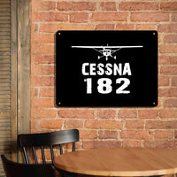 Thumbnail for Cessna 182 & Plane Printed Metal Sign