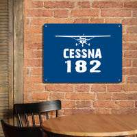 Thumbnail for Cessna 182 & Plane Printed Metal Sign