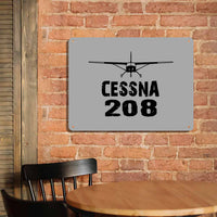 Thumbnail for Cessna 208 & Plane Printed Metal Sign