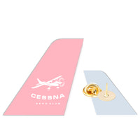 Thumbnail for Cessna Aeroclub Designed Tail Shape Badges & Pins
