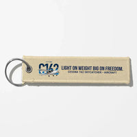 Thumbnail for Cessna 162 Skycatcher Aviator Key Chains - Beige