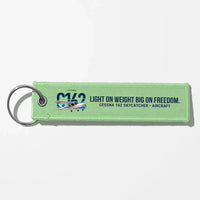 Thumbnail for Cessna 162 Skycatcher Aviator Key Chains - Light Green
