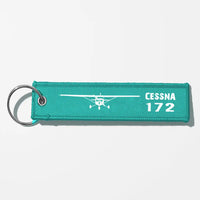Thumbnail for Cessna 172 & Plane Aviator Key Chains - Turquoise