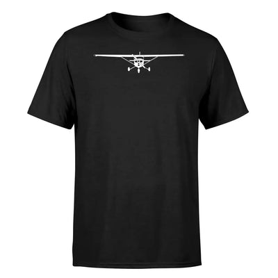 Cessna 172 Silhouette design on black single side