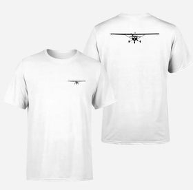 Double-Side Printing — Cessna 172 Silhouette Double-Side T-Shirt