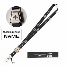 Cessna 208 & Plane Lanyard & ID Holders