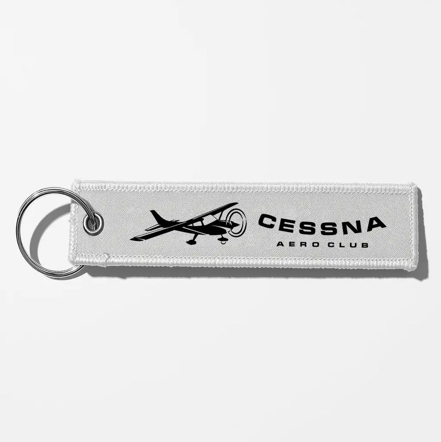 Cessna Aeroclub Aviator Key Chains - White