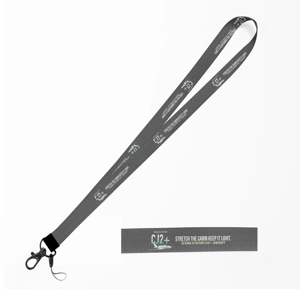 Cessna Citation CJ2+ lanyard - gray