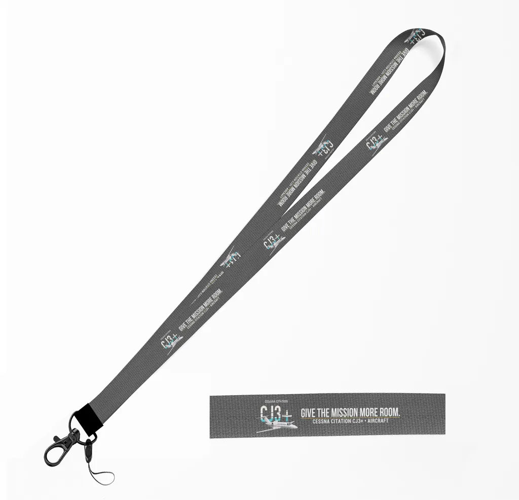 Cessna Citation CJ3+ lanyard - gray