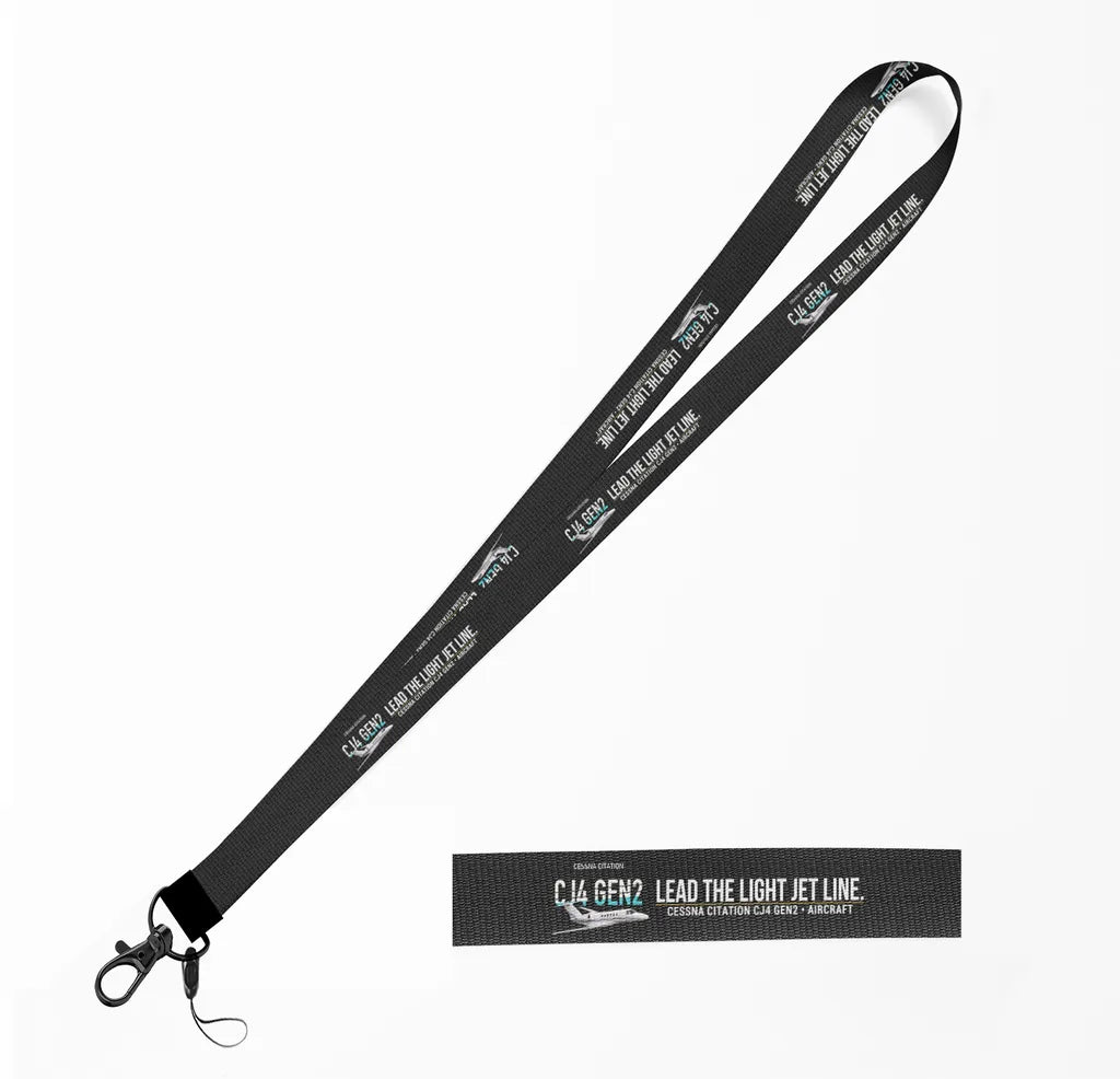 Cessna Citation CJ4 Gen2 lanyard - black