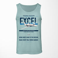 Thumbnail for Cessna Citation Excel design on light green tank top
