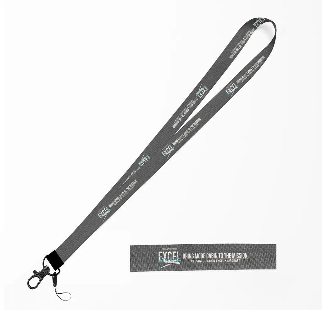 Cessna Citation Excel lanyard - gray