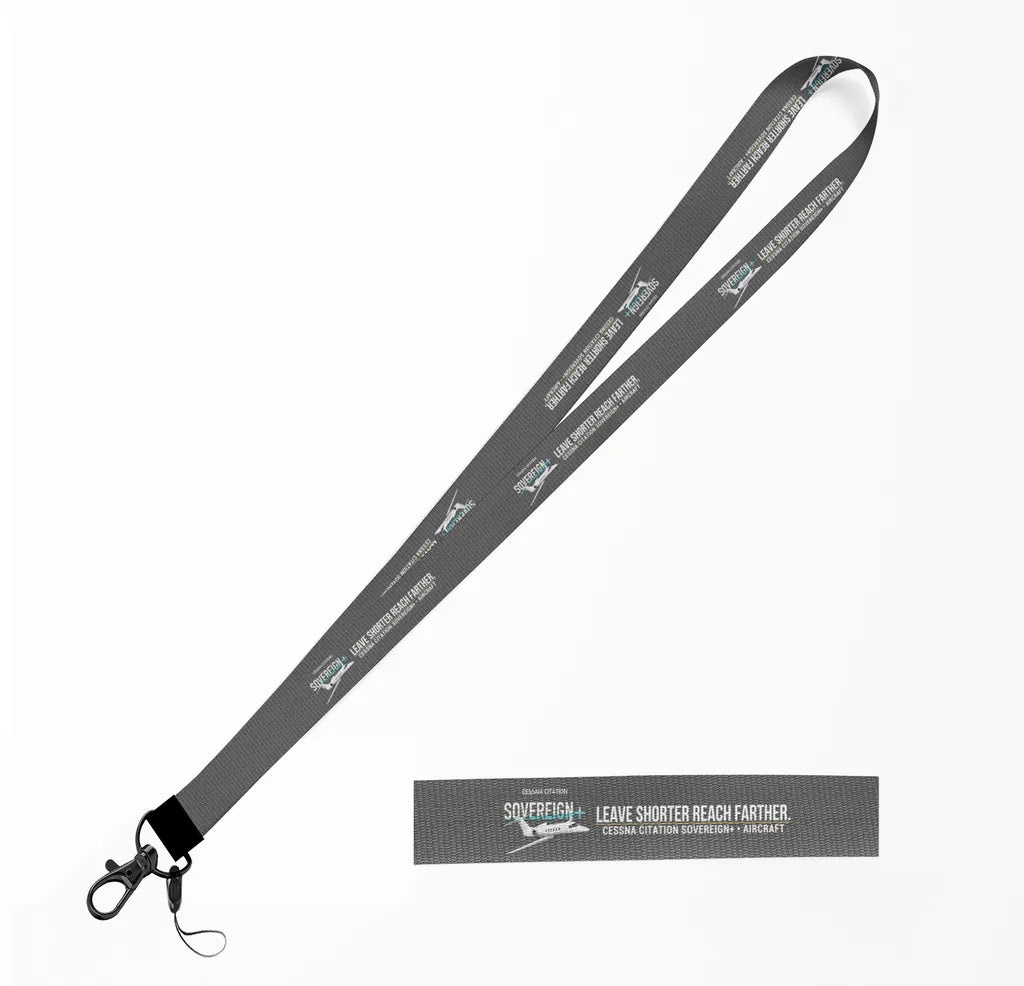 Cessna Citation Sovereign+ lanyard - gray