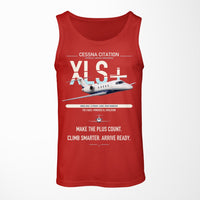 Thumbnail for Cessna Citation XLSPlus design on red tank top