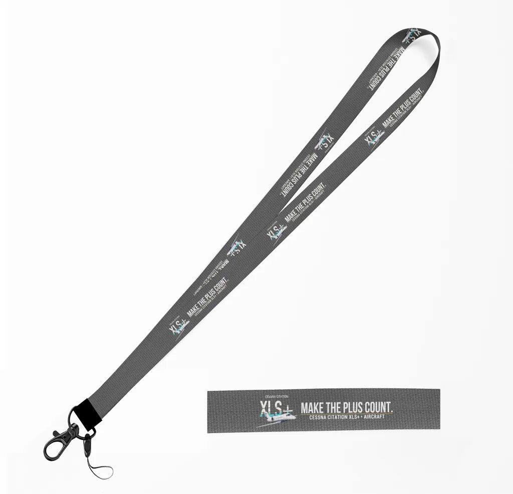 Cessna Citation XLSPlus lanyard - gray