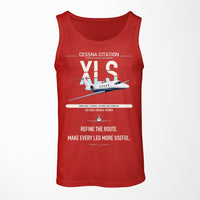 Thumbnail for Cessna Citation XLS design on red tank top