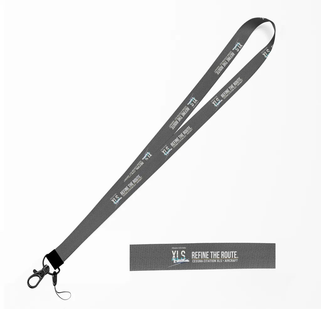 Cessna Citation XLS lanyard - gray