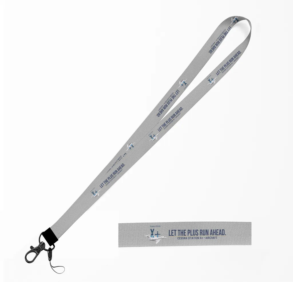 Cessna Citation X+ lanyard - light gray