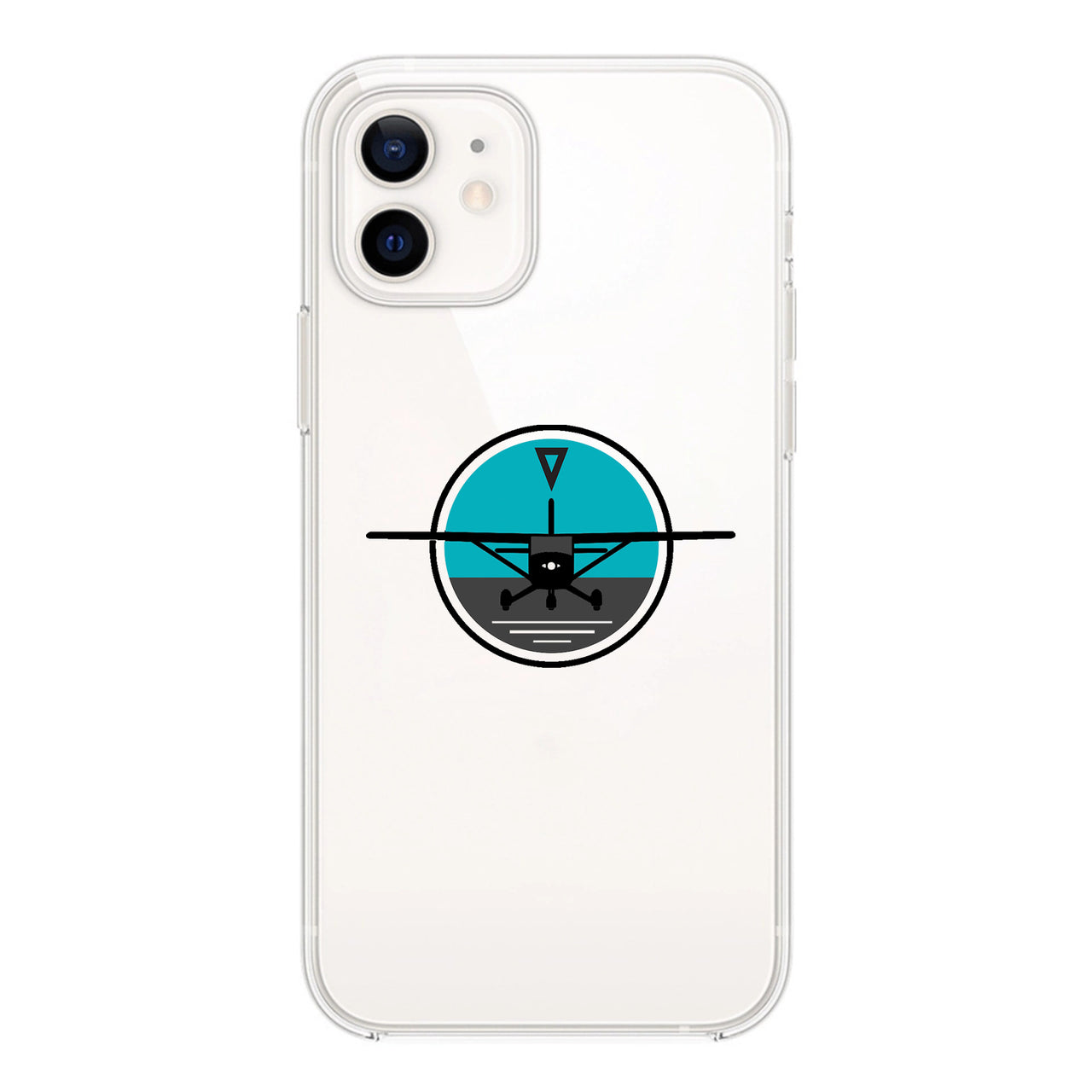 Cessna & Gyro Designed Transparent Silicone iPhone Cases