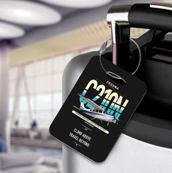 Cessna Acrylic Luggage Tags